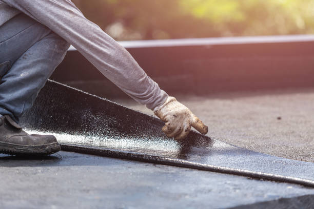 Professional Waterproofing technician working in Elizabethtown, NC